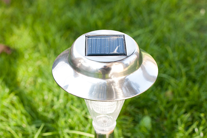 Charging solar lights
